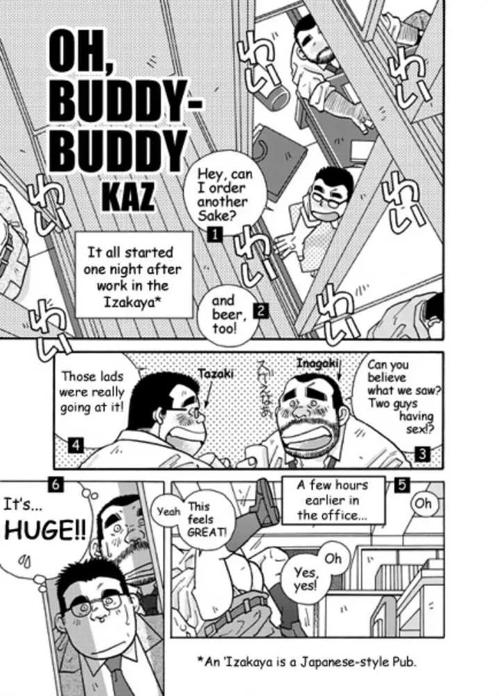 Recommended BL manga "Oh-Buddy-Buddy-By-Ichikawa-Kazuhide-Eng" cover image
