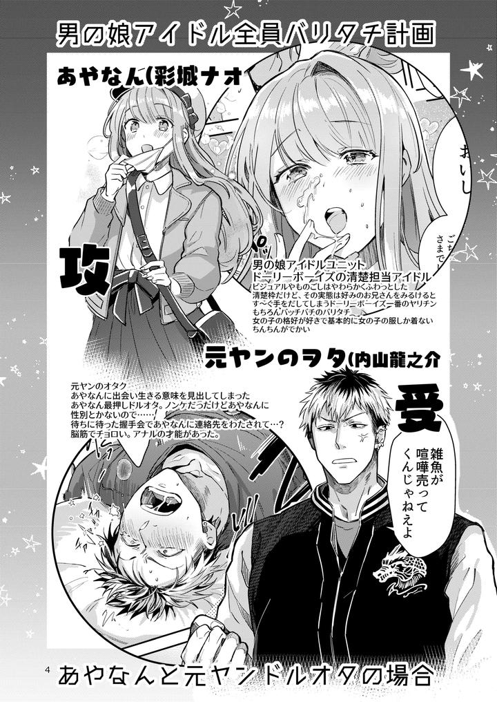 Otokonoko-Idol-Zenin-Baritachi-Keikaku-Vol-2-Ayanan-To-Moto-Yandoruota-No-Baai-By-Keisotsu-Wacoco-Waco-Jp page 4