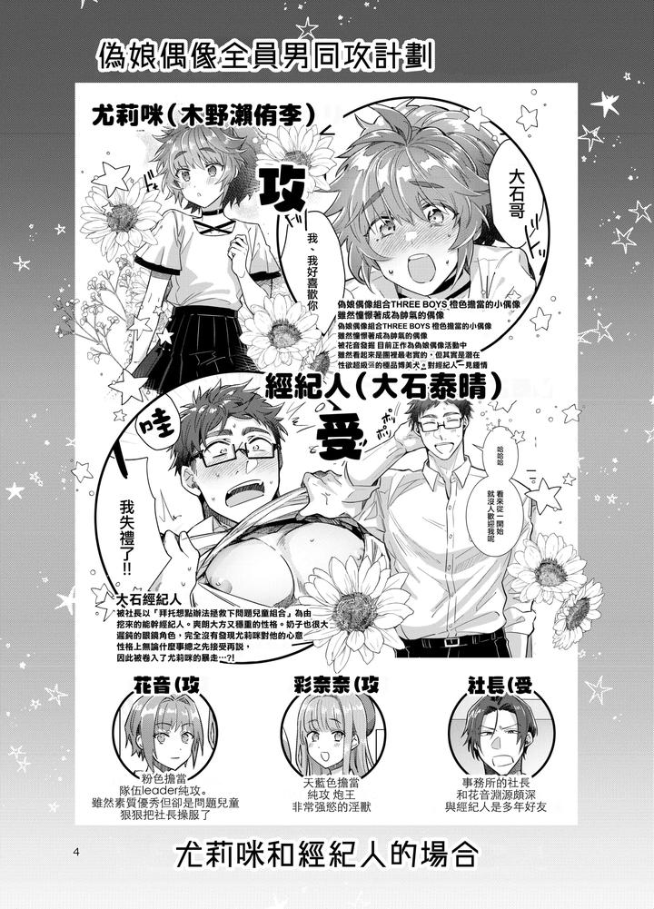 Otokonoko-Idol-Zenin-Baritachi-Keikaku-Vol-3-Yurichi-To-Manager-No-Baai-By-Keisotsu-Wacoco-Waco-Chn page 4